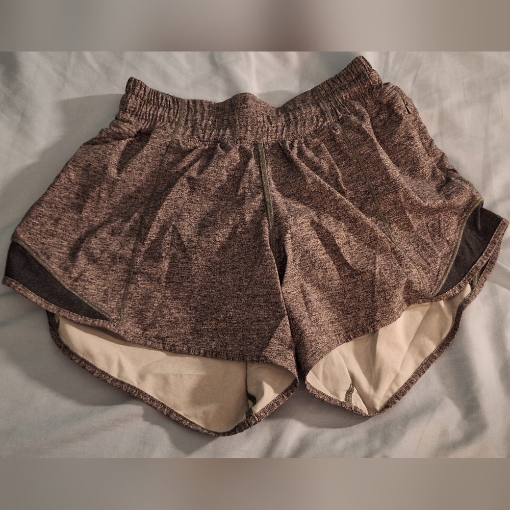 Lululemon Gray Running Shorts